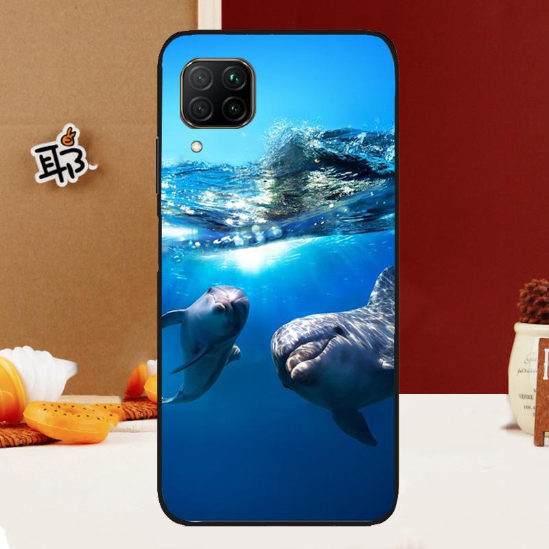 Ozean Delfin Für Huawei Nova Y70 Y91 Y90 Y60 Y61 Y72 Y73 3i 7i 8i 11i 12i 9 10 SE P20 P30 P40 Lite Hülle Huawei Nova Y91