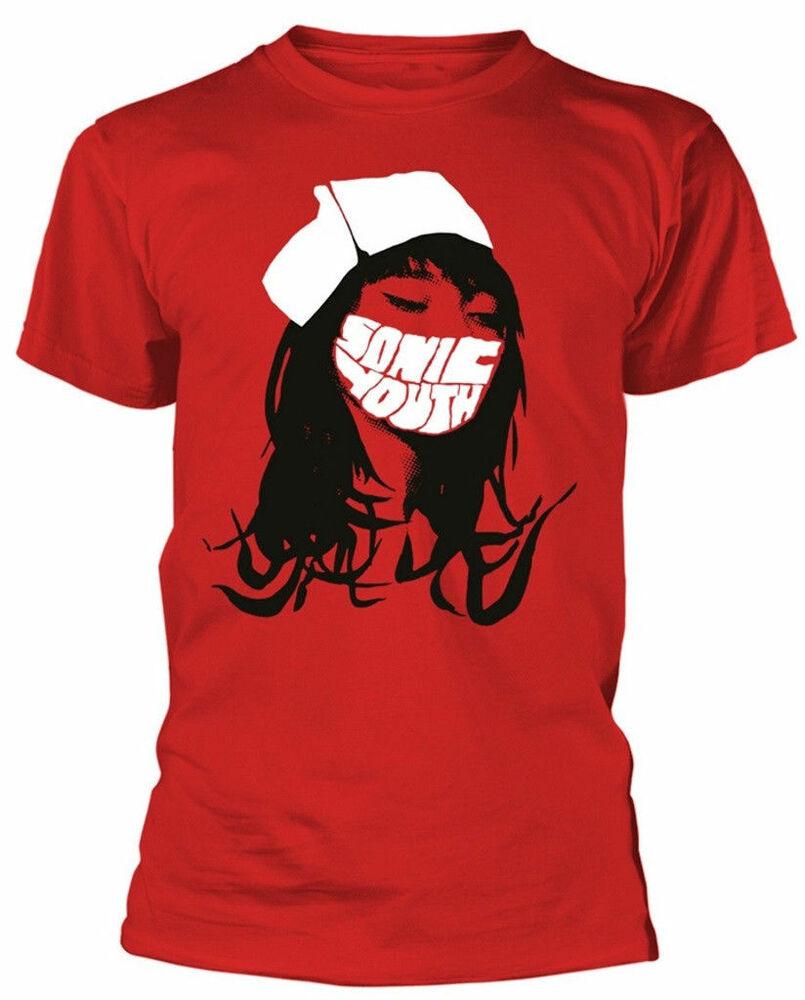 Sonic Youth Krankenschwester Rot Classic Rock Band T-Shirt Unisex T-Shirt M