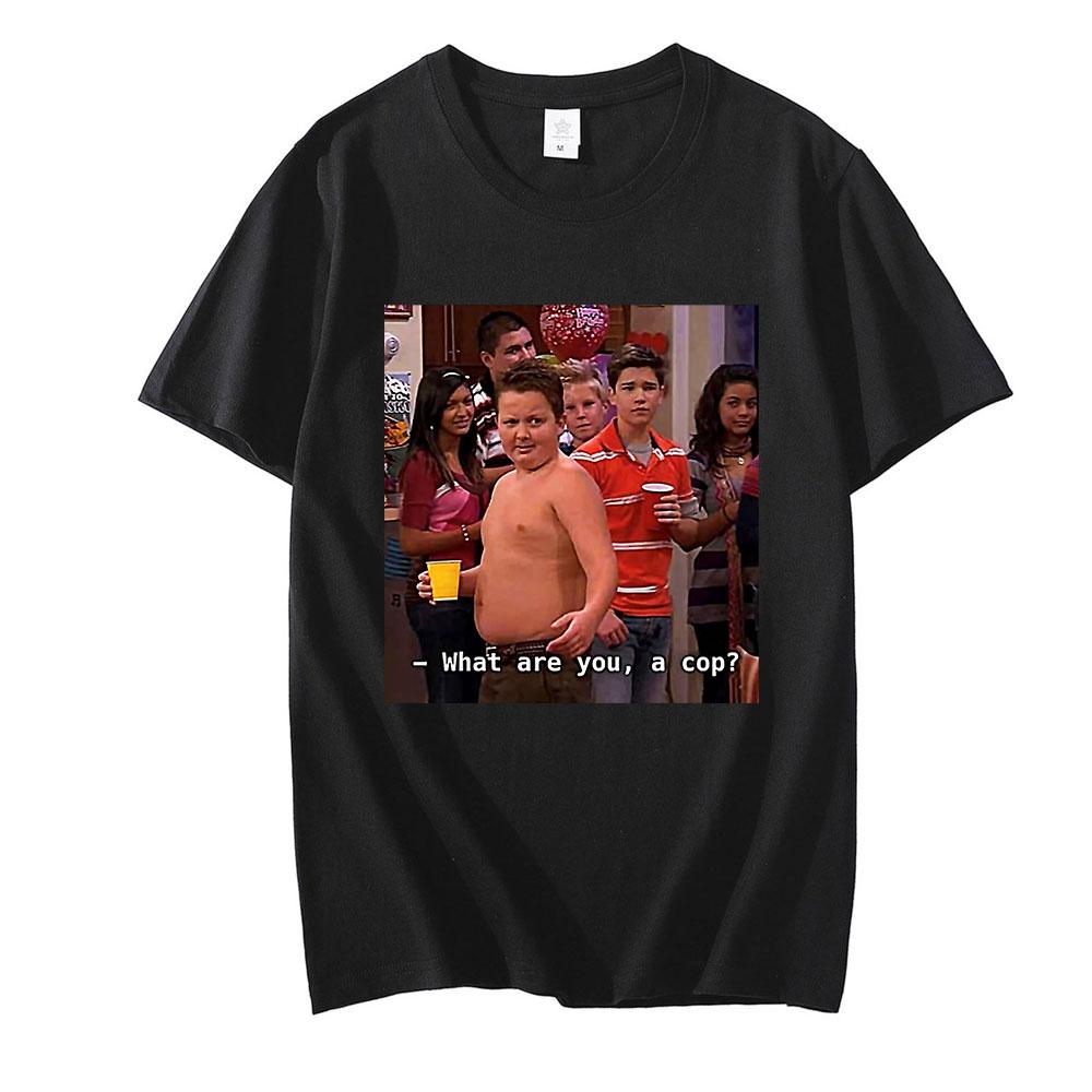 Gibby Icarly Herren Damen T-Shirt Lustiges T-Shirt Mode Herrenbekleidung Unisex Sommer Kurzarm Tops Ropa Hombre Camisetas De Mujer XL