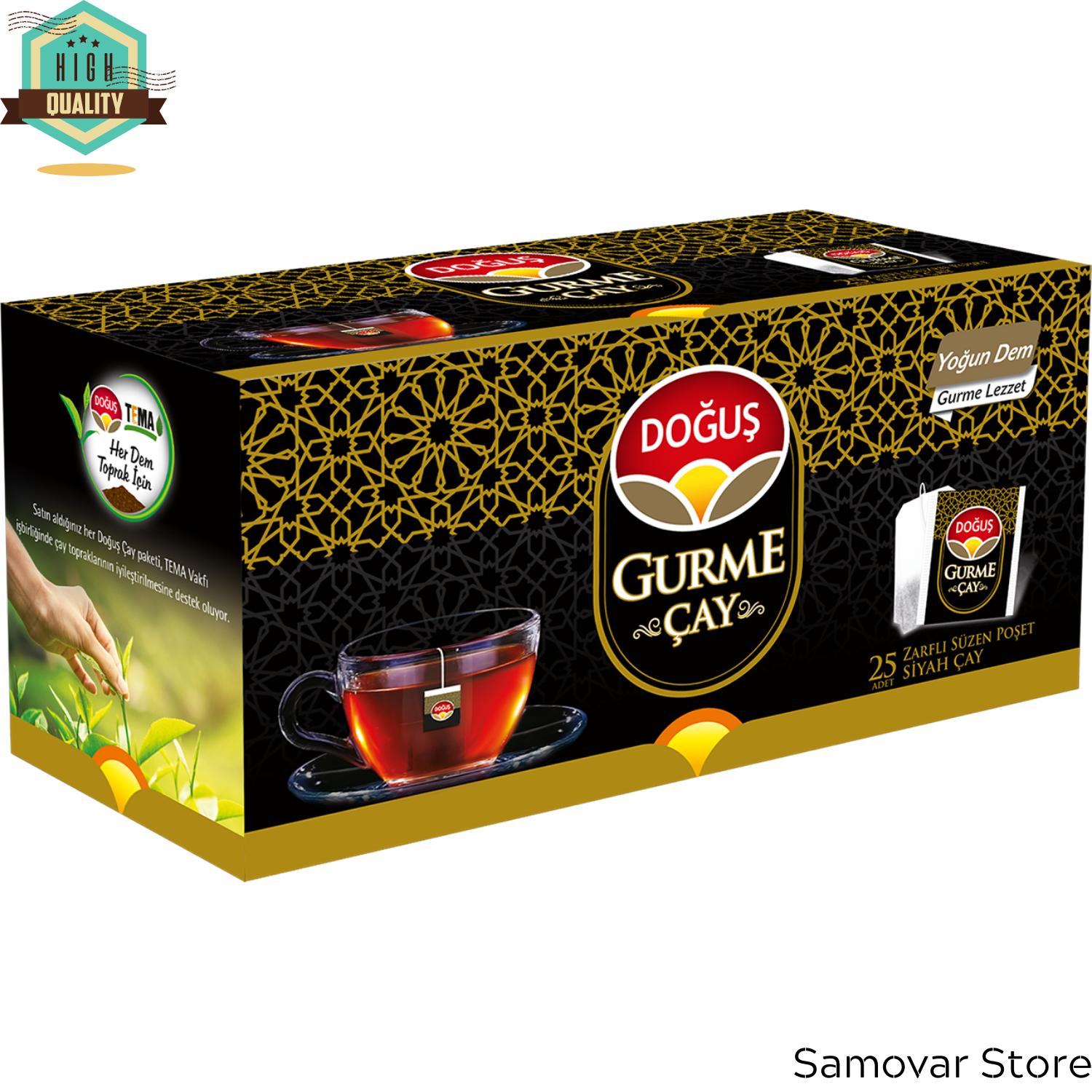 Türkischer Tee Doğuş Gourmet Tasse und Teekanne Teebeutel Republic of Tea Chai Teebeutel Frischer Yoga Tee Loser Tee Tee Geschenkset 25 Pieces cup tea