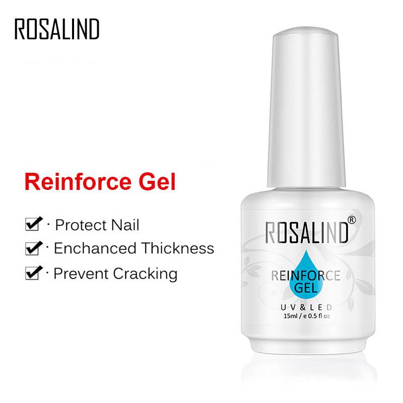 ROSALIND 15 ml Semi Permanent Base Top Matt Mantel Gel Nagellack Primer Entferner Gel Nagellack Für Nagel Pflege Nagel kunst Design