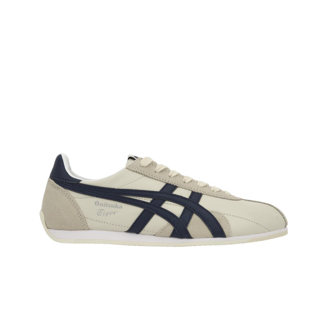 Onitsuka Tiger Runspark Bequeme Vielseitige Rutschfeste Langlebige Leichte Low-Top Laufschuhe Unisex Laufschuhe Beige 1183B480-203 38