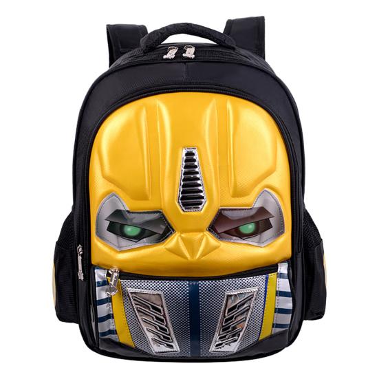 Mode Coole Wasserdichte Kinder Rucksack LED Neue Schultasche Buch Tasche Licht Kinder Kinder Rucksack M gelb