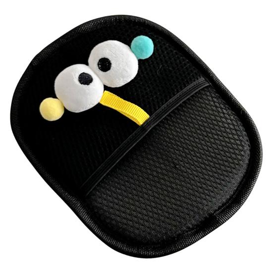 Tierhaarentfernungshandschuhe Elektrostatische Tierhaarentfernungshandschuhe für Couch Teppich Autositz Cartoon-Design Wiederverwendbarer Pflegehandschuh für Katzen Hunde 1pc gelb