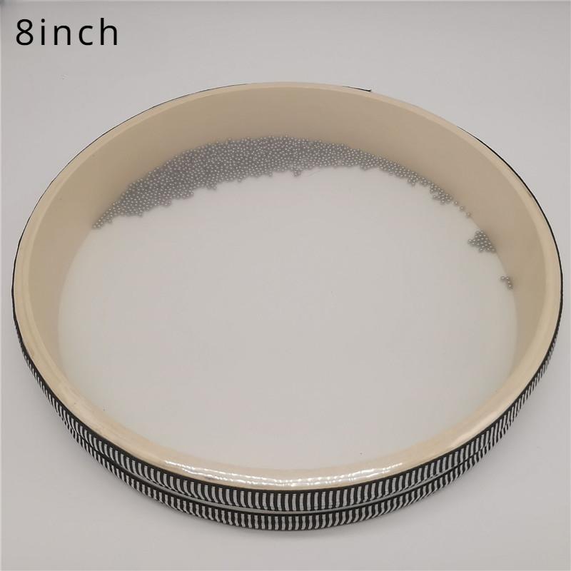 1 Stück Ozeantrommel, Meereswellentrommel zur Meditation und Entspannung, Regentrommel in natürlicher Farbe zum Stressabbau, Klangtrommel für Musikinstrumente 1pc 8 inch