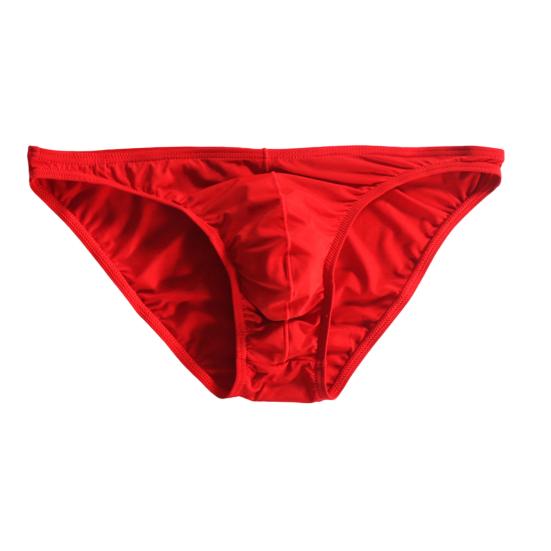 Herren Slips Low-rise U-Convex Eng geschnitten Hohe Elastizität Slips Unifarben Atmungsaktiv Bequeme Unterwäsche 2XL