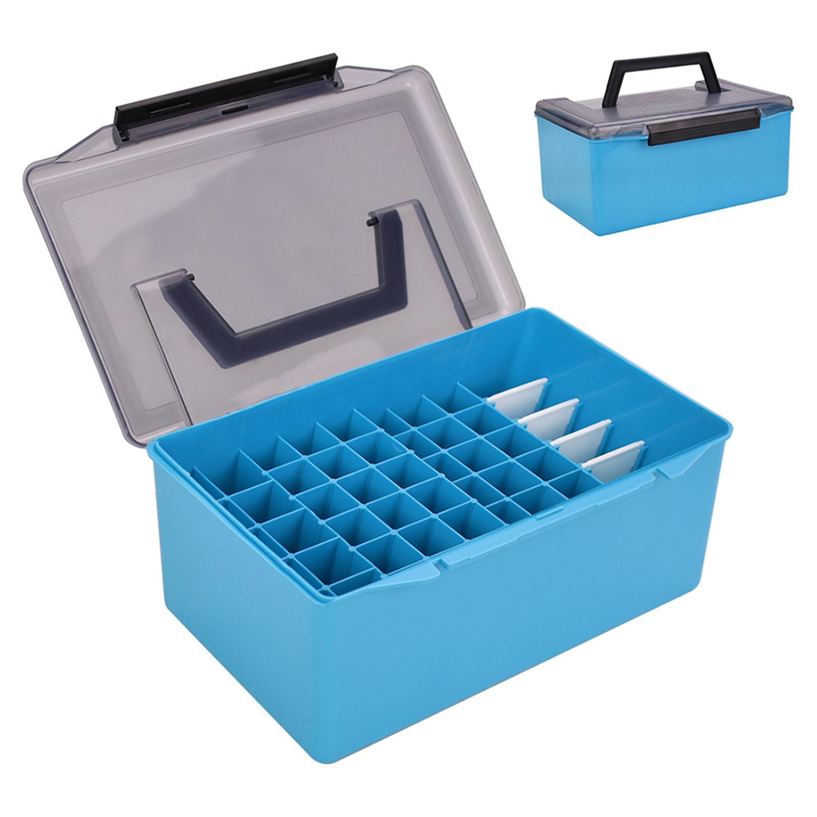 Angelgerät-Box, PVC-Angelausrüstung, Zubehör, Aufbewahrungsbox blau