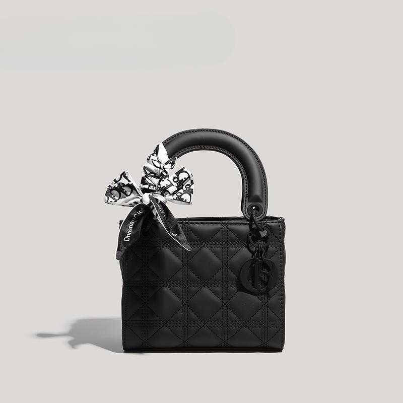 Frosted Embroidery Line Princess Handtasche Mode All-in-One Handtasche Mode Schulter Umhängetasche Frau