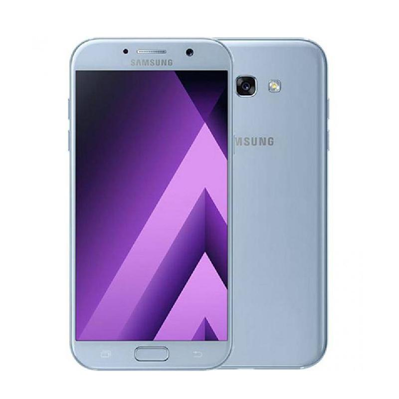 95% neues Refurbished Samsung Galaxy A5 (2017) A520F 3 GB RAM 32 GB ROM Mobiltelefon Simple Set blau
