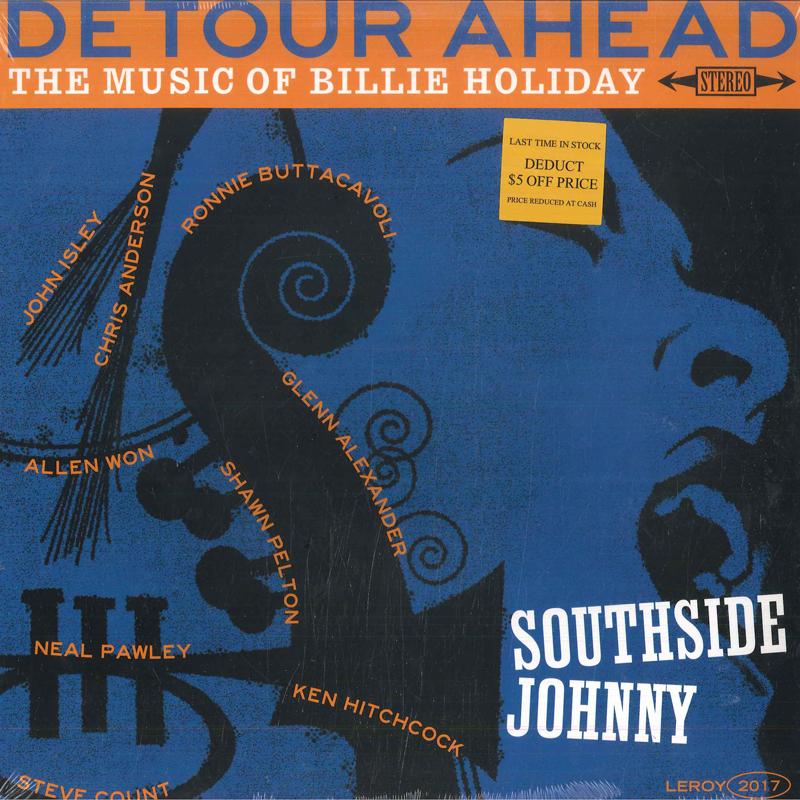 LP Schallplatte SOUTHSIDE JOHNNY - Detour Ahead - Die Musik von Billie 2017 Leroy Records 2017 US Jazz