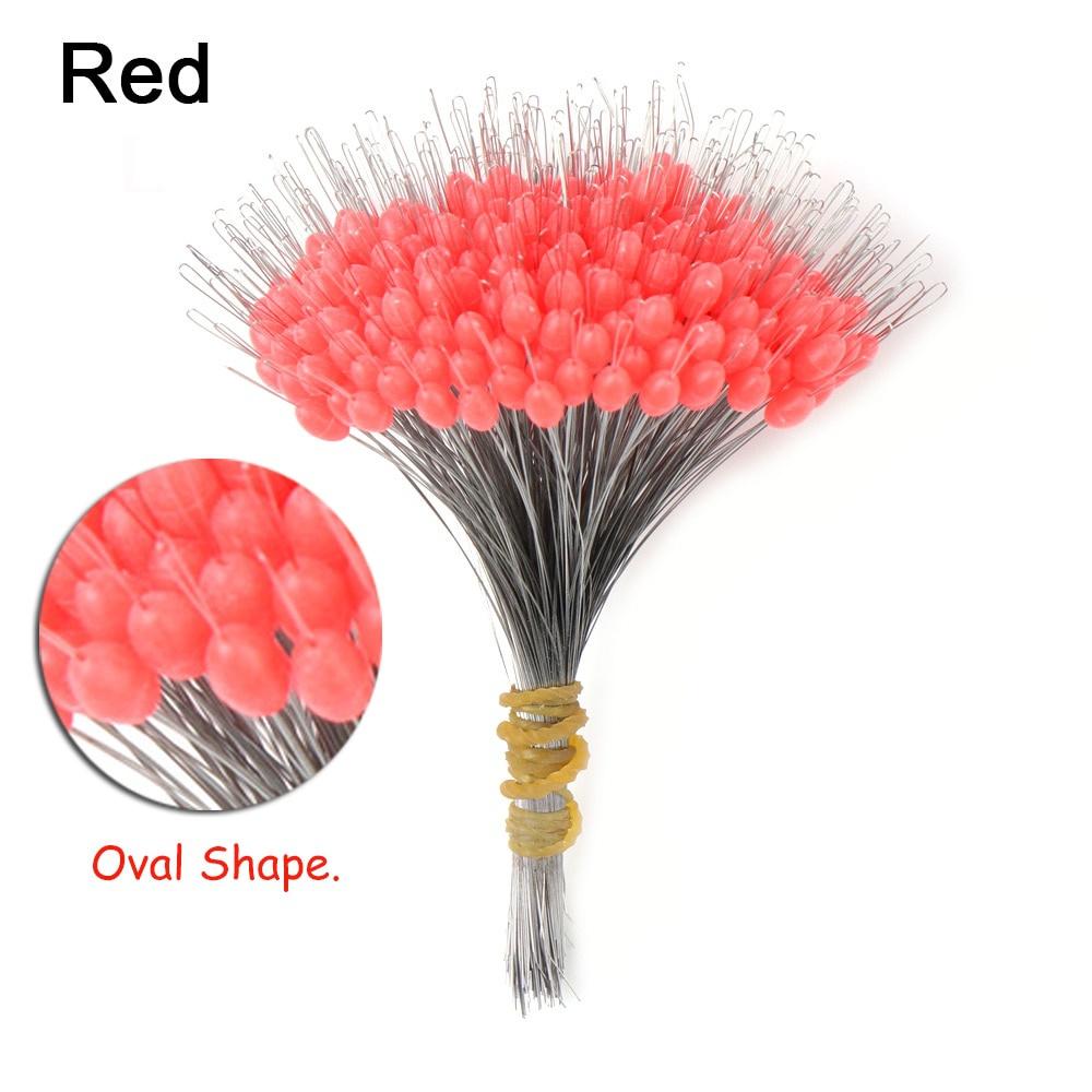 300 teile/los Silikon Space Bean Stopper 1,0-8,0 # Professionelle Angeln Float Anti-Strang Angelschnur Stopper Angeln bobber Float 4,9 M rot