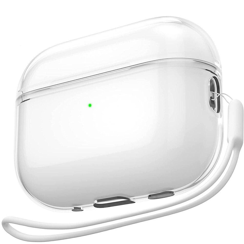 Glitzernde transparente Silikonhülle für Apple Airpods Pro 4 2 3 2024 2022 Pro2 Air Pods 1 Airpods3 Zubehör der 2. 3. Generation For Airpods Pro 2 reinfarbig