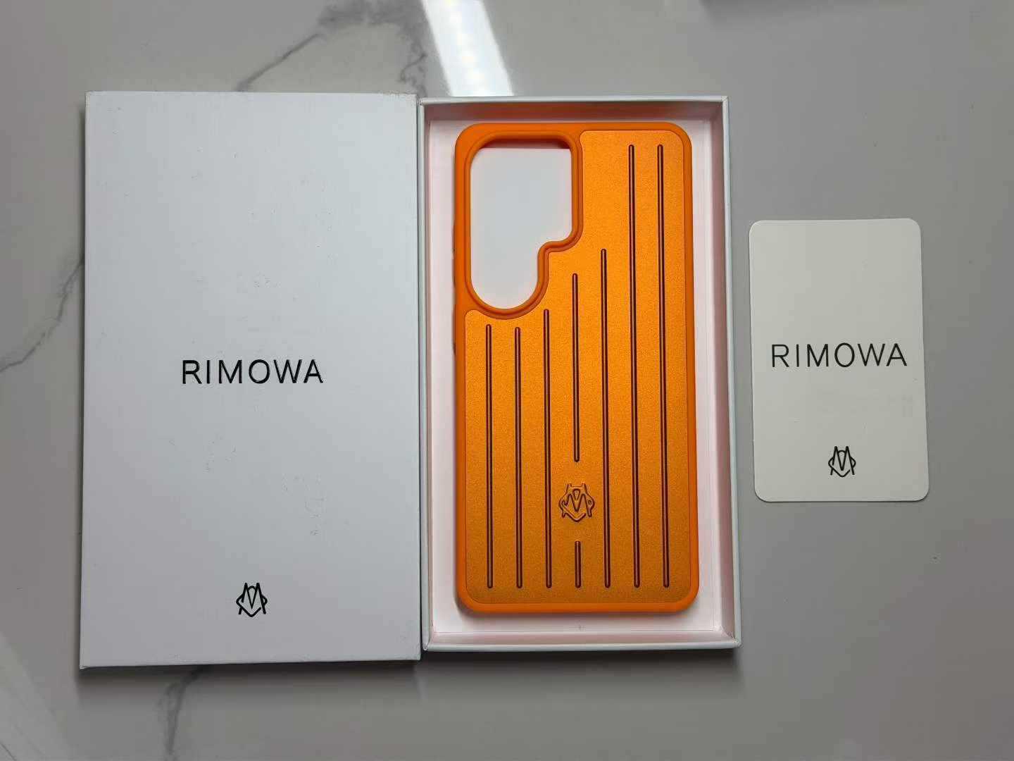 RIMOWA Original Samsung Galaxy S26 Ultra Koffer Handyhülle S25 Ultra orange