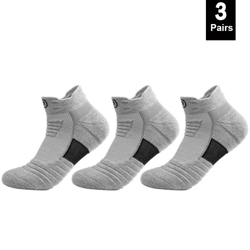 3 Pairs Anti-slip Fußball Socken Männer Frauen Baumwolle Socke Kurze Lange Röhre Fußball Basketball Sport Socken Atmungsaktive Deodorous socken 3 pairs