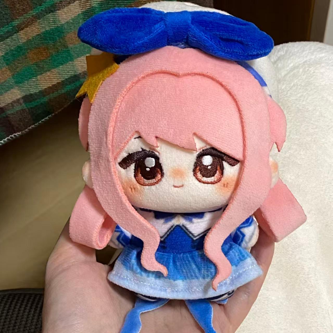 10cm Niedliches Infinity Nikki Plüschtier Stoffpuppe Kawaii Nikki Dekorative Rucksackanhänger Schlüsselanhänger Puppe Plüschtiere Weihnachtsgeschenke