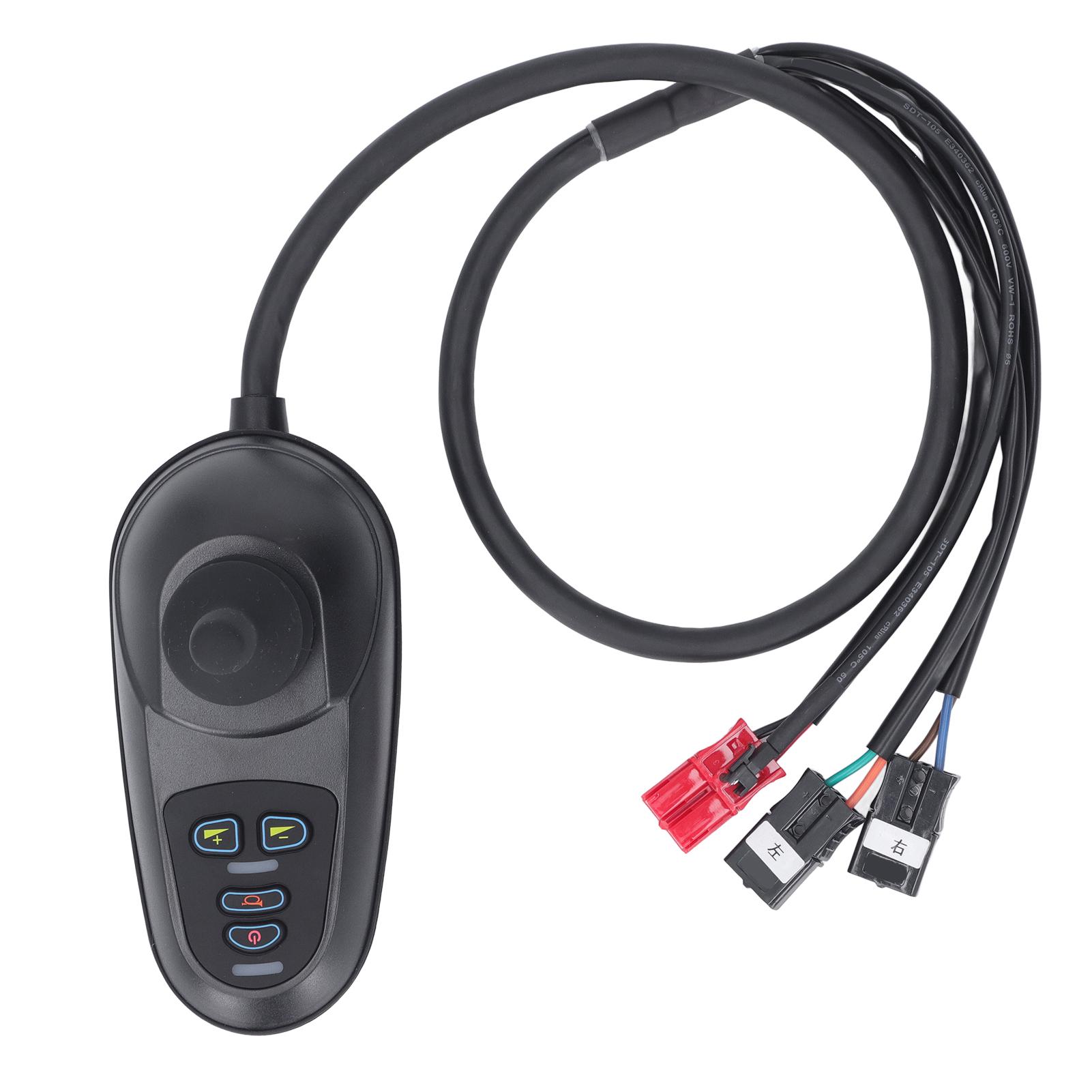 Elektrischer Rollstuhl-Controller mit Bremsanschluss Mobility Joystick Bürstenmotor-Controller DC24V