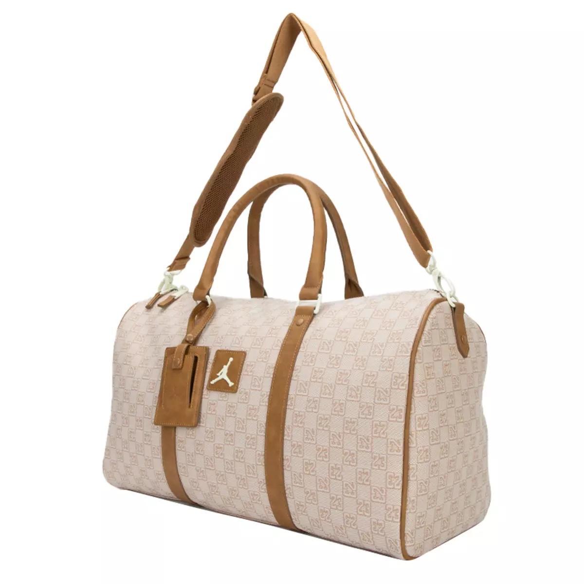 Jordan Polyester Sporttasche, Einseitige Umhängetasche, Reisetasche Unisex Beige Jordan JD2413019AD-001 47*26.7*20.3 beige
