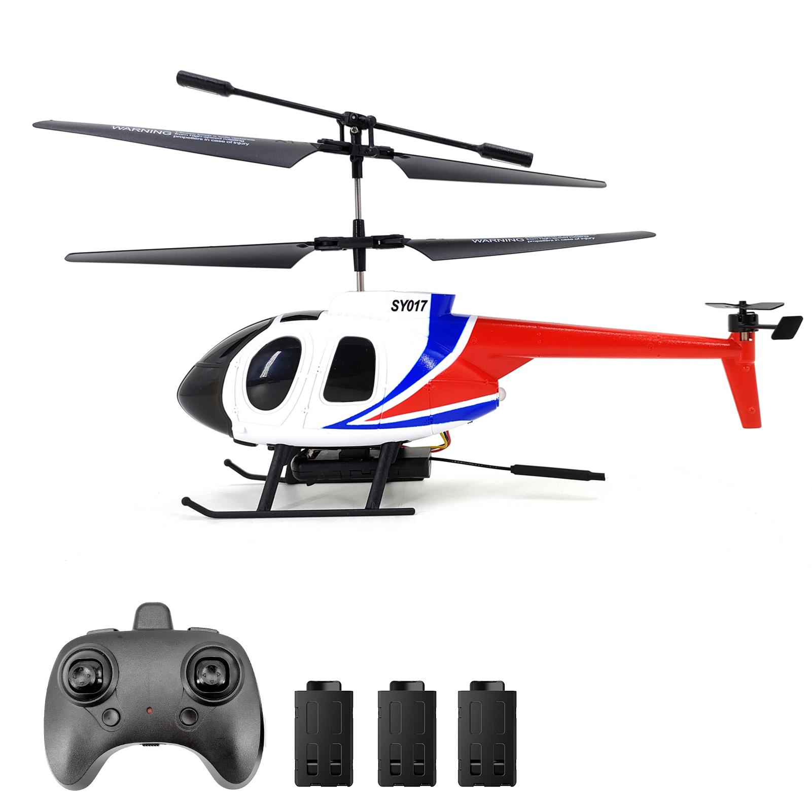 Fernbedienung Hubschrauber 480P Kamera 2,4 GHz Fernbedienung Drohne Gyroskop Stabilisierung One-key 480P camera-3 battery weiß