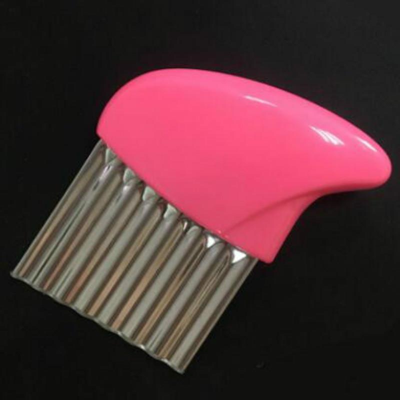 Kartoffelschneider, Pommes Frites, Chips, Schälmesser rosa