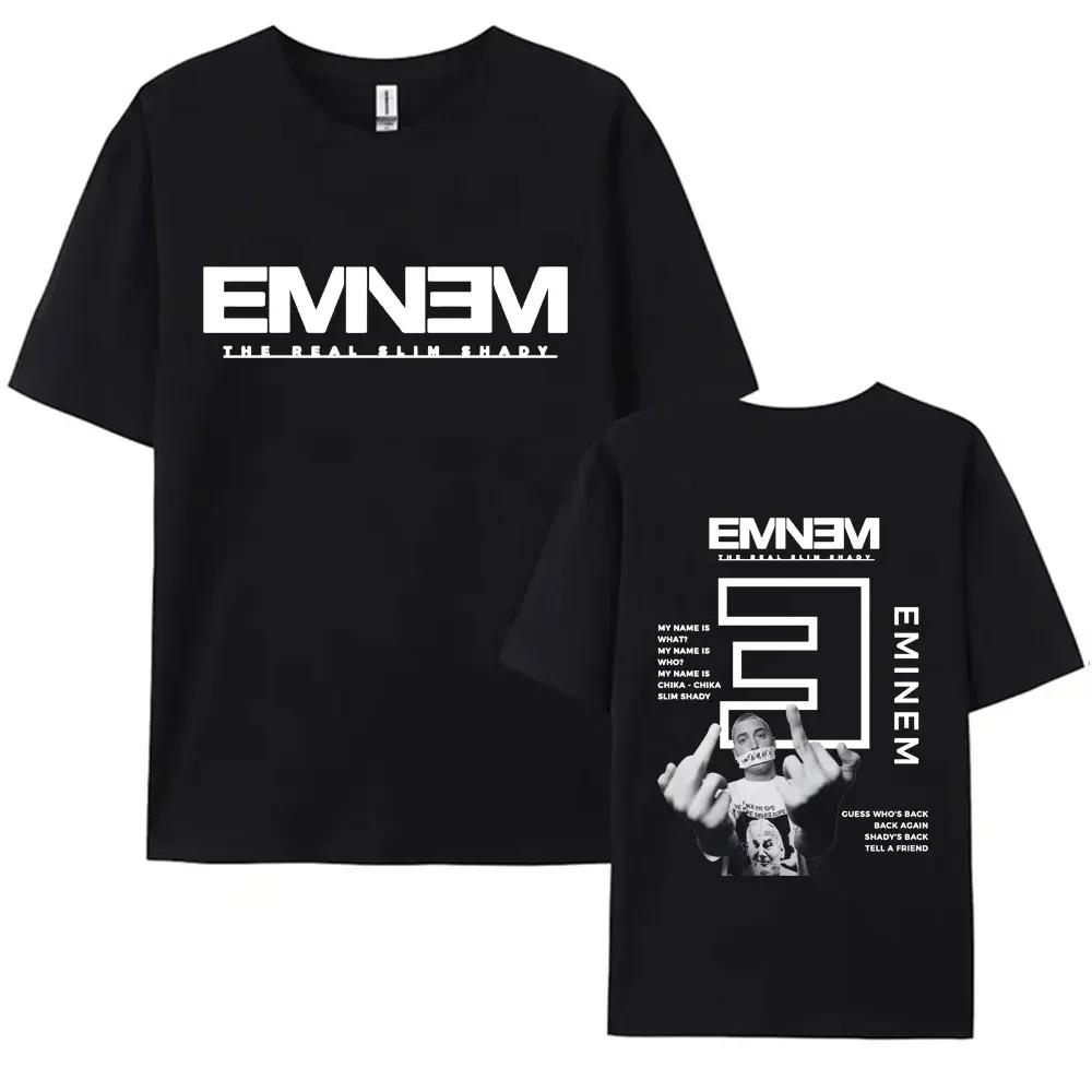 2026 Rapper Eminem Neues Album Grafikdruck T-Shirts Herren Damen Hip Hop Trend Kurzarm T-Shirt Sommer Baumwolle T-Shirt für Fans Geschenk XXXL