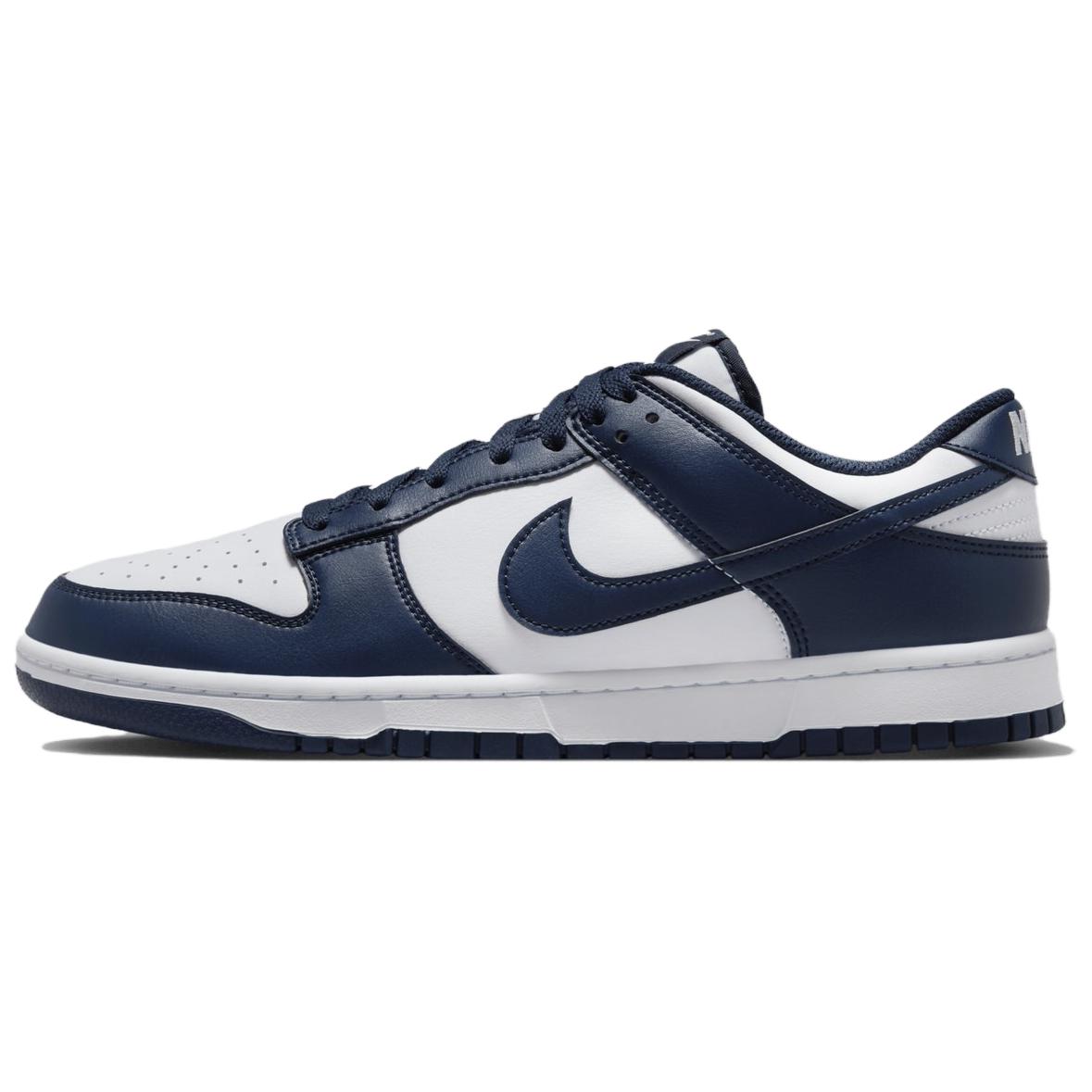 Nike Dunk Low Midnight Navy 2025 Unisex Sneaker Blau Weiß HF5441-107 40.5