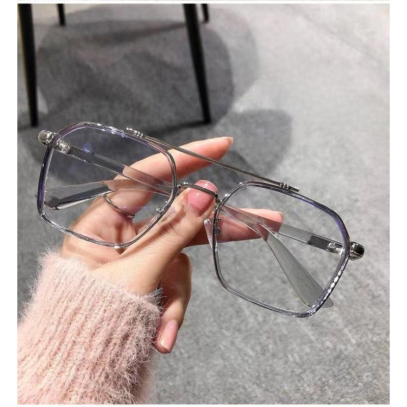 Vintage-Sonnenbrille mit Farbwechsel, modische Anti-Blaulicht-Brille im gleichen Stil von William Chan, Myopie-Brille -550