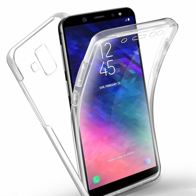 360-Grad-Ganzkörper-Hart-PC-Rückseite + weiche TPU-Vorderseite, transparente Abdeckung für iPhone, Samsung, Huawei, Honor, Xiaomi, Redmi, OPPO, Realme, Vivo, OnePlus Huawei P Smart Pro 2019 reinfarbig