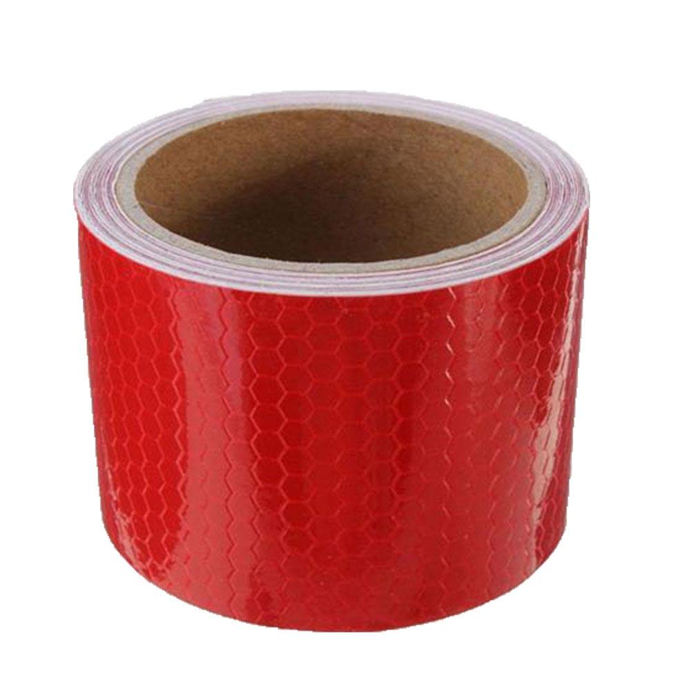 DYS Auto Shop Sicherheit Verkehr Auto LKW Warnstreifen Nacht Reflektierende Aufkleber Klebeband rot