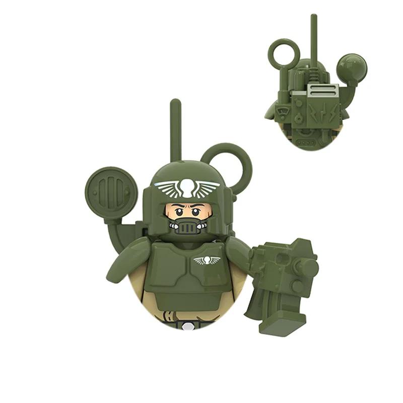 Kinderspielzeug Imperiale Garde Schwere Ingenieurstruppe Signalkorps Kommandant Militärfiguren Montagemodell Bausteine