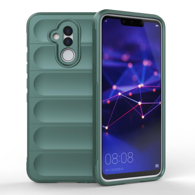 Hülle für Huawei Mate 20 Lite 10 Lite 4g Rückseite Hülle Stoßfeste Panzerung Handyhüllen Flüssigsilikon Anti-Fall Funda Coque For Mate 10 Lite grün