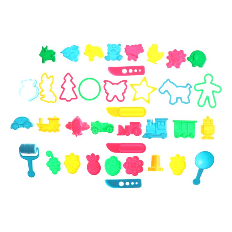 36-teiliges Schlamm-Ton-Werkzeugset für Polymer-Ton, Plastilin, Formensatz