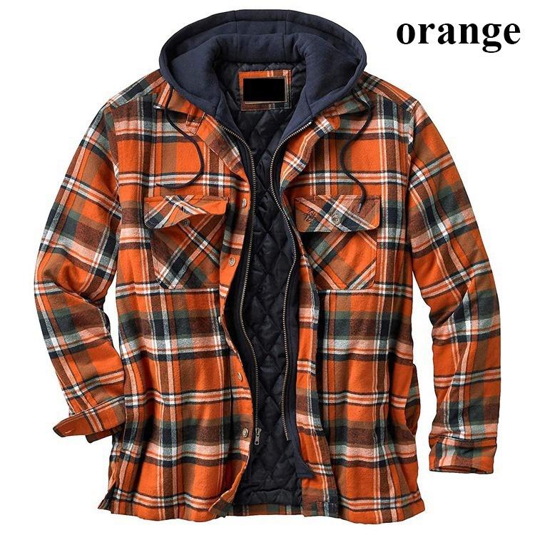 Winterjacke Herren Herren Jacken und Mäntel Mantel für Herren Mantel Hoodies Sweatshirt Plaid Check Hoody Baseball Sportswear Jacken für Herren 4XL