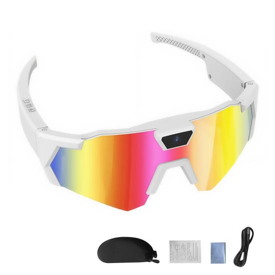 4K POV Brille Intelligente Baseball-Sonnenbrille mit Kamera Fotos Audios Videos Aufnahme Leichtgewicht Herren Damen Kamera Tragbare Brille G