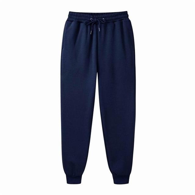 Damen-Jogginghose, lässige lange Hose, Jogger-Hose, lockere Hose, Sport-Fitness-Hose M dunkelblaue