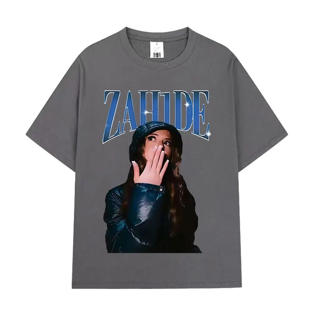 2026 Neue Zahide Merch Grafik T-Shirts Herren Damen Kleidung Mode Hohe Qualität T-Shirts Baumwolle Kurzarm Harajuku T-Shirts S