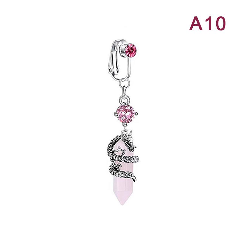 Faux Bauch Schmetterling gefälschte Bauch Piercing Clip auf Nabel Nabel gefälschte Piercing