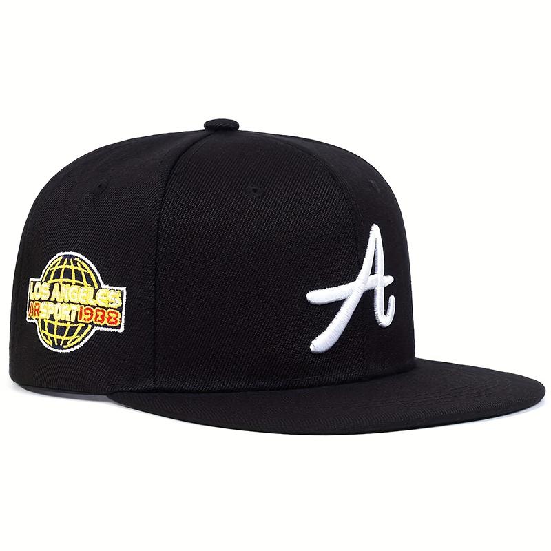 Modische Baseballkappe für Männer, verstellbare Snapback-Mütze, Hip-Hop-Sport-Freizeit-Trucker-Caps für Frauen, Outdoor-Sonnenhüte schwarz