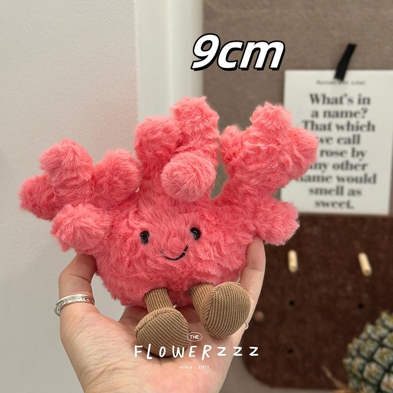 JELLYCAT Limonade Kokosnuss Plüschtiere Sehr Weich Palme Rote Koralle Plüschtier Cartoon-Puppe Heimdeko Weihnachtsgeschenke Mädchen