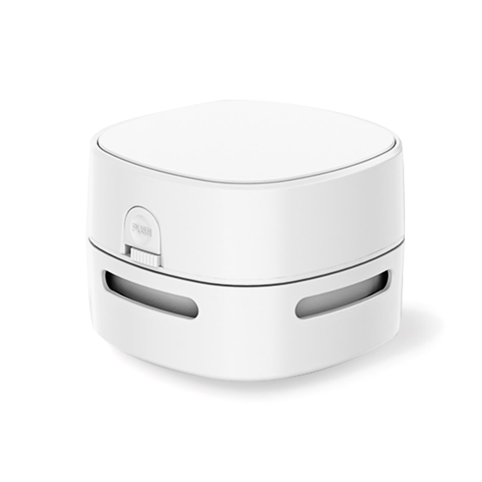 Mini-Desktop-Staubsauger mit USB-Ventilator, tragbarer kabelloser Tisch-Staubsauger, wiederaufladbarer Akku 2xAA power supply