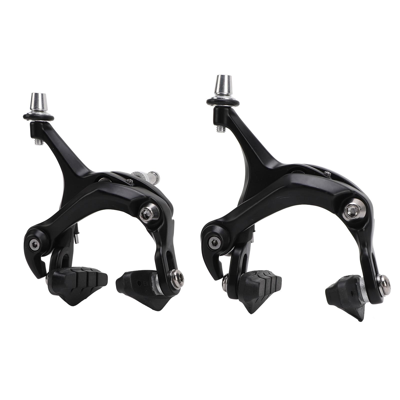 2 STÜCK Vorne Hinten Bremssättel Aluminiumlegierung Verbesserte Leistung 2.4D Bremsen Bremssattel-Set für Straße