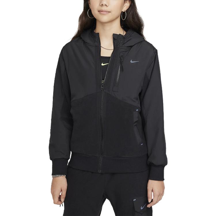 Nike Kinderjacken mit Kapuze Moderat L black