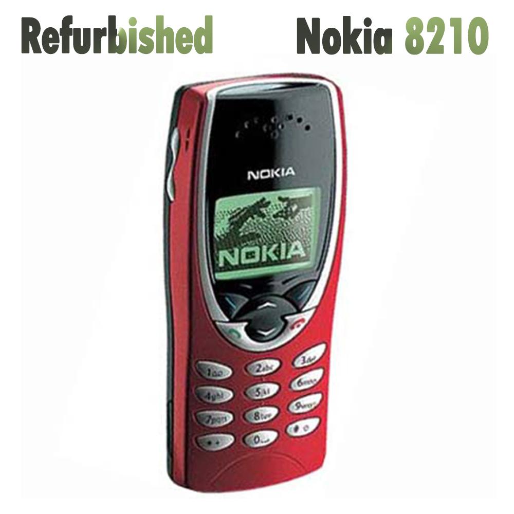 Generalüberholtes Nokia Original Nokia 8210 GSM 2G Mobiltelefon Simple set blau