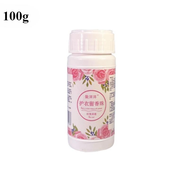 Duftperlen für Wäsche mit süßem Duft – 100 g/200 g Aromaverstärker und Weichspüler Rose Fragrance