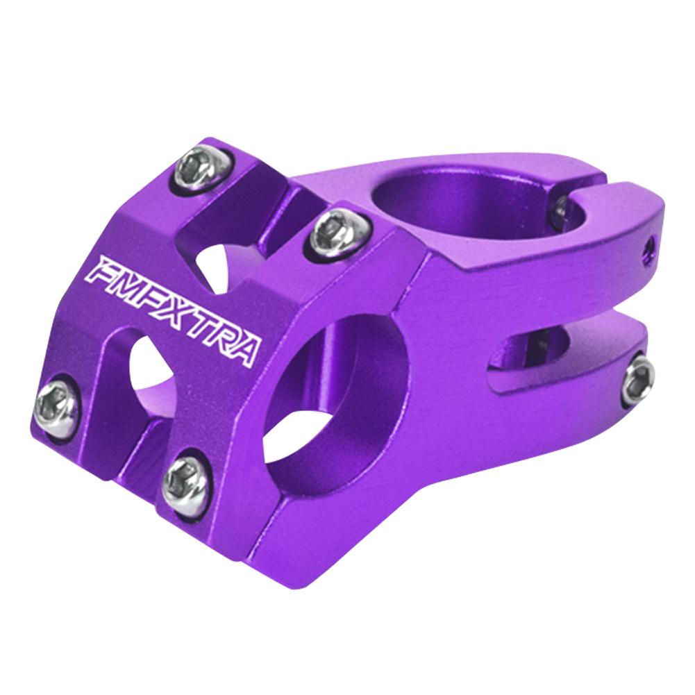25,4mm Mountainbike Vorbau Aluminiumlegierung Rennrad Vorbau MTB Fahrrad Lenker Vorbau für die meisten Fahrräder Rennrad MTB BMX Fixie Gear violett