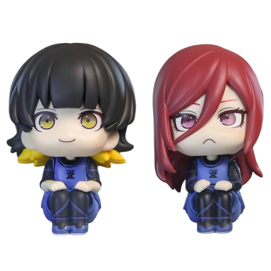 13CM Anime-Figur BLUE LOCK Nagi Seishiro Rin Itoshi Actionfiguren Sammlung Modell Figurpuppe Ornament Kinderspielzeug Geschenk