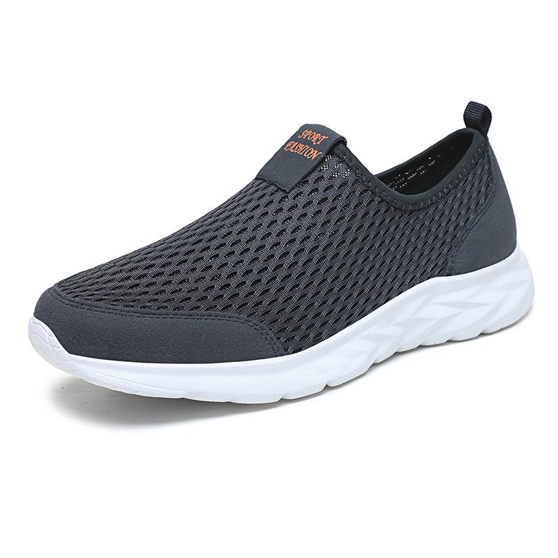 Sommer Mesh Atmungsaktive Männer Schuhe Licht Sport Paar Schuhe Männer Casual Schuhe Große Größe 49 Turnschuhe Männer 45 blau