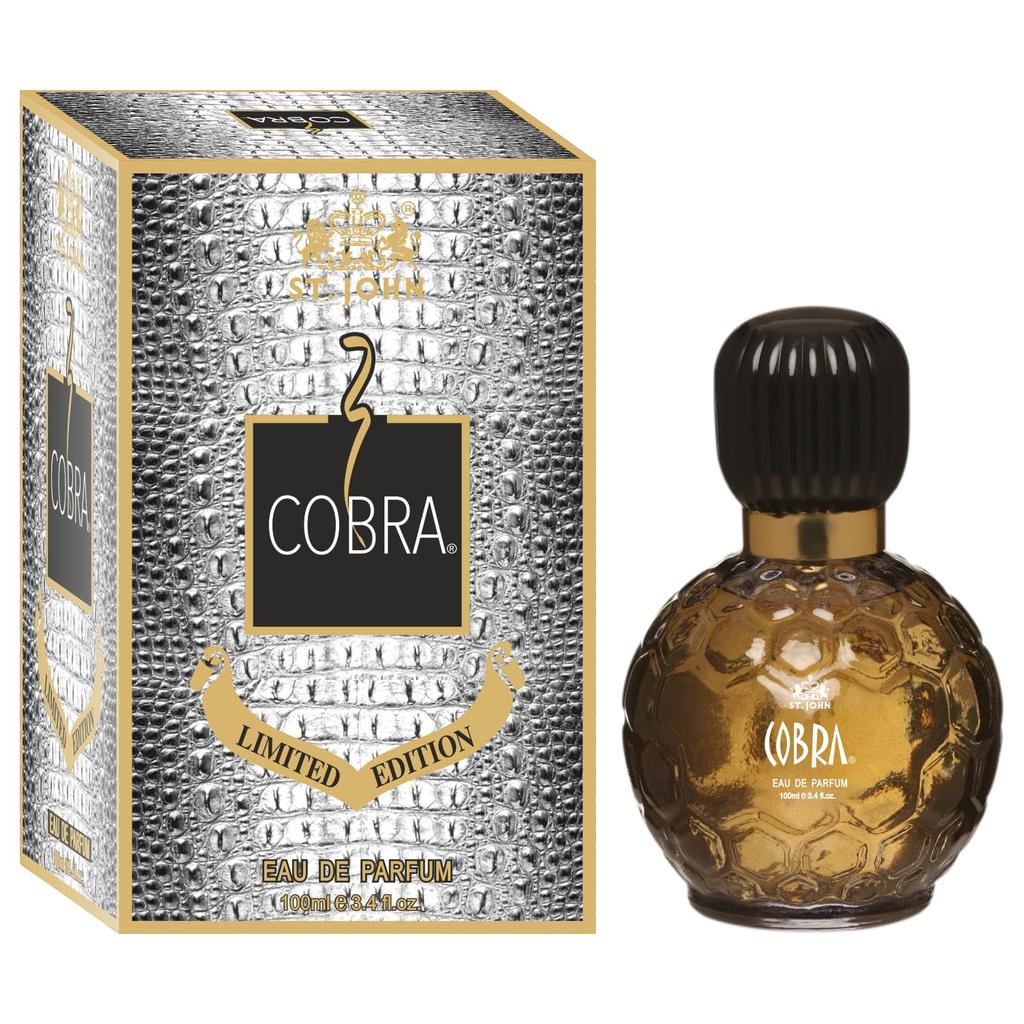 Langanhaltender Duft, unwiderstehlicher Duft, frisches und beruhigendes Herrenparfüm, Eau de Parfum Herren, COBRA – Frisch (60ml - 1er Pack)