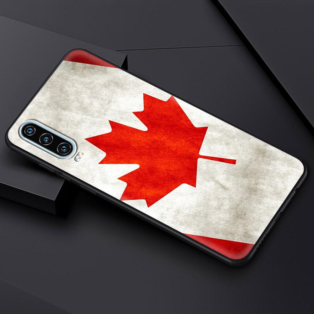 Ahornblatt Kanada Flagge Liebe Fußball Handyhülle Für Huawei P30 Lite P50 Pro P20 P40 Lite E P Smart Z 2021 Y6 Y7 Y9 2019 Y6p Y9s Hülle Huawei Y7a