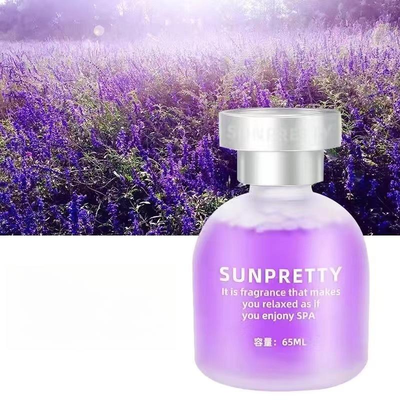 Autozubehör, Auto-Aroma-Diffusor, großes Fassungsvermögen, Auto-Lufterfrischer, Parfümflasche, Diffusor für ätherische Öle, Dekoration, Innenzubehör für Zuhause Lavender
