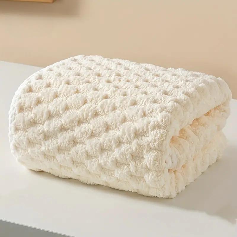 1 Stück Erwachsenen Super Saugfähiges Ultrafeines Faserhandtuch, Schnelltrocknendes Texturhandtuch, Weiches Heim Verdicktes Korallenvlies Badetuch 70*140CM beige